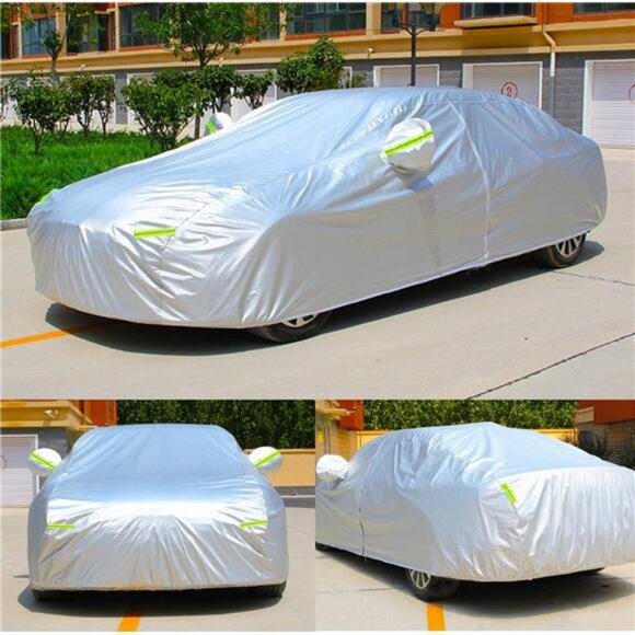 Full Exterior Covers 100% Waterproof, Universal Fit Toyota Camry Honda - Picture 6 of 8